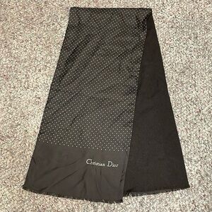 Christian Dior wool/silk scarf